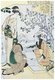 Japan: <i>Joshoku kaiko tewaza-kusa</i> ('Women engaged in the sericulture industry'), Print No. 1, 'Tending the newly hatched worms'. Kitagawa Utamaro (1753-1806), c. 1799